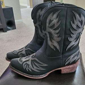 Black wester Boots
